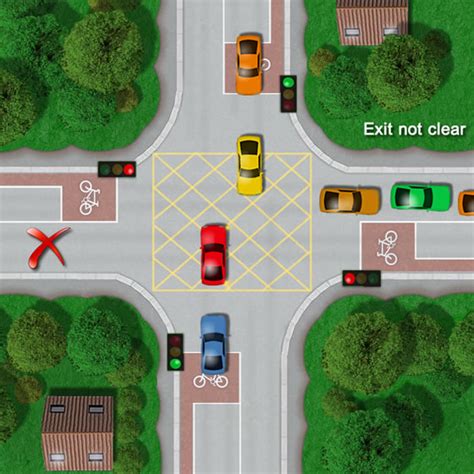 box junction ireland|box junction turning right.